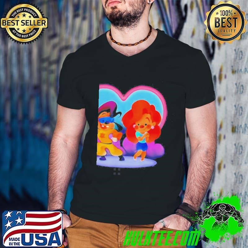 Goofy Movie Max And Roxanne Guys V Neck