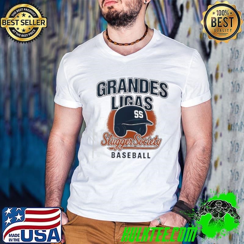 Grandes Ligas Slagger Society Baseball helmet shirt
