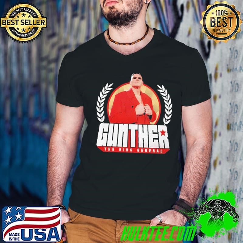 Gunther The Ring General WWE pose shirt
