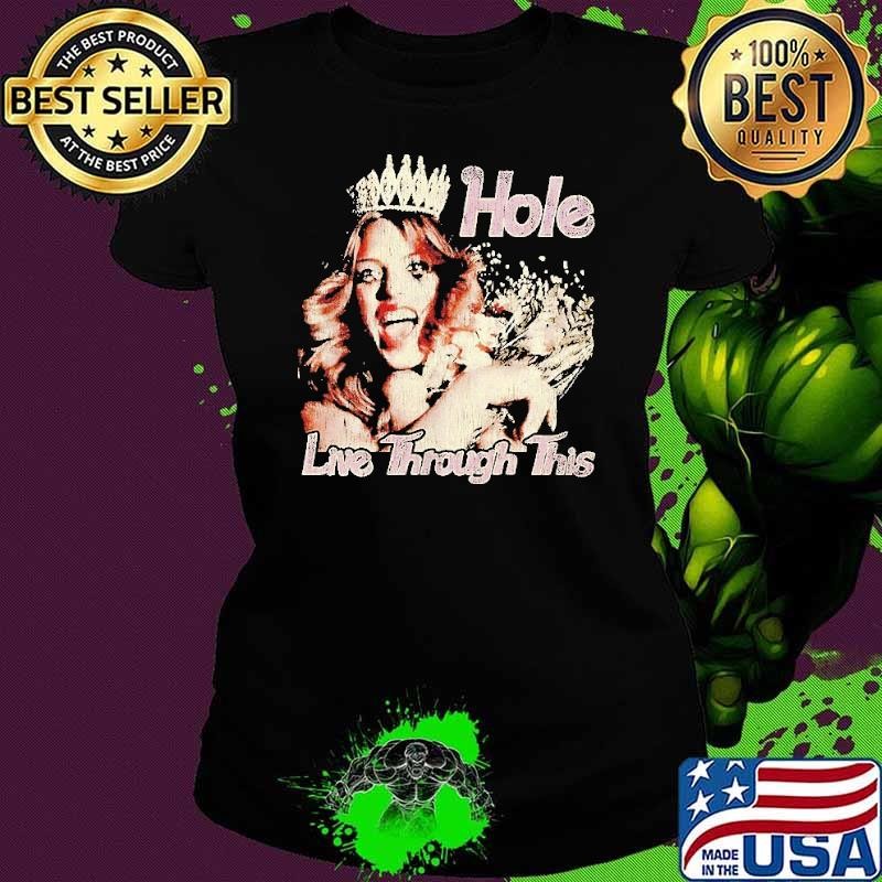Hole live through this vintage shirt
