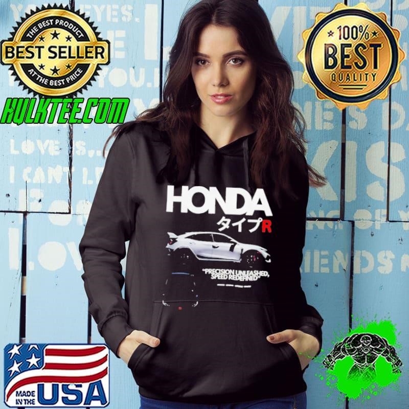 Honda Precision Unleashed Speed Redefined car Hoodie