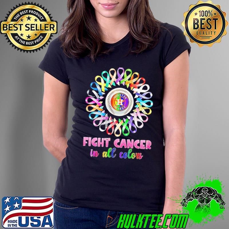Houston Astros Fight Cancer in all colors shirt