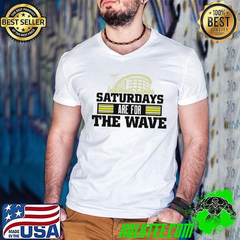 Iowa Hawkeyes saturdays are for the wave Guys V Neck
