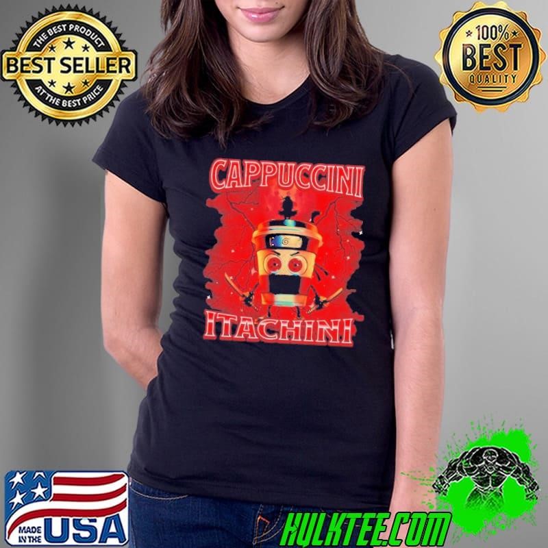 Italian Brainrot Cappuccini Itachi shirt