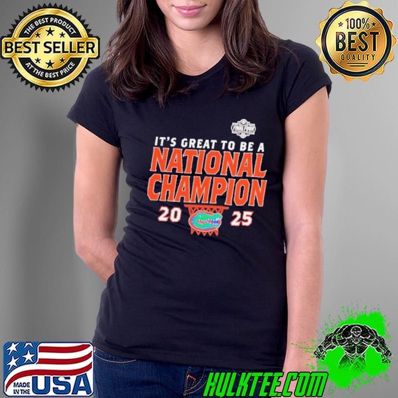It’s great to be a Florida Gators 2025 NCAA Men’s Basketball National Champions Post Move Ladies Tee