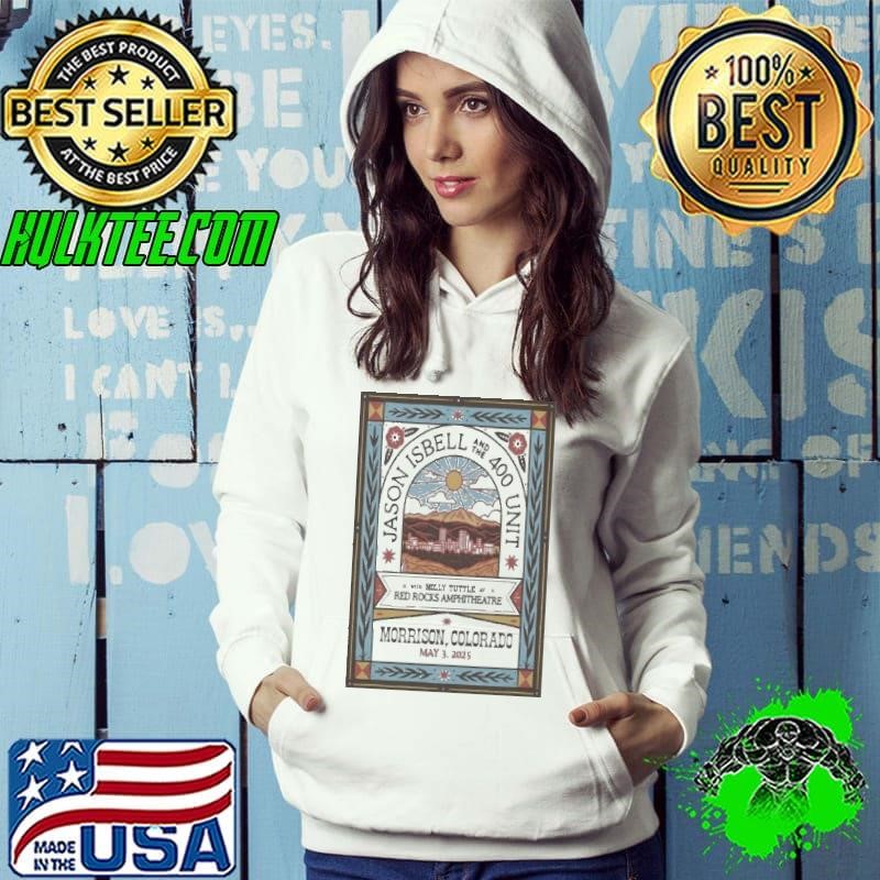 Jason Isbell And The 400 Unit May 3 2025 Red Rocks Amphitheatre Morrison Hoodie