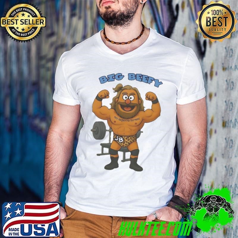 Jeffbaker Wrestler Waka Waka Big Beefy Shirt