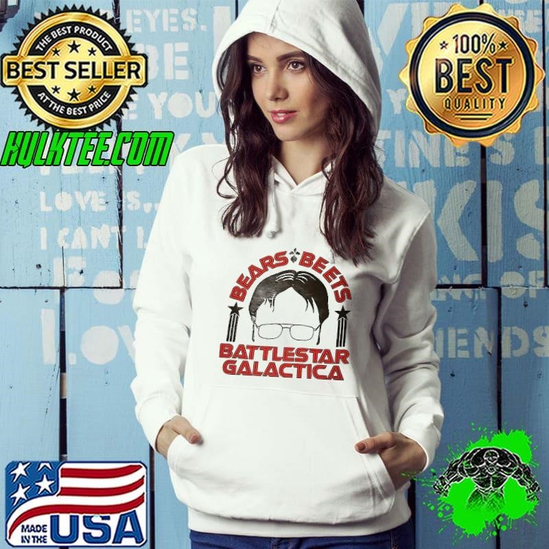 Jim Halpert bears beets battlestar galactica shirt