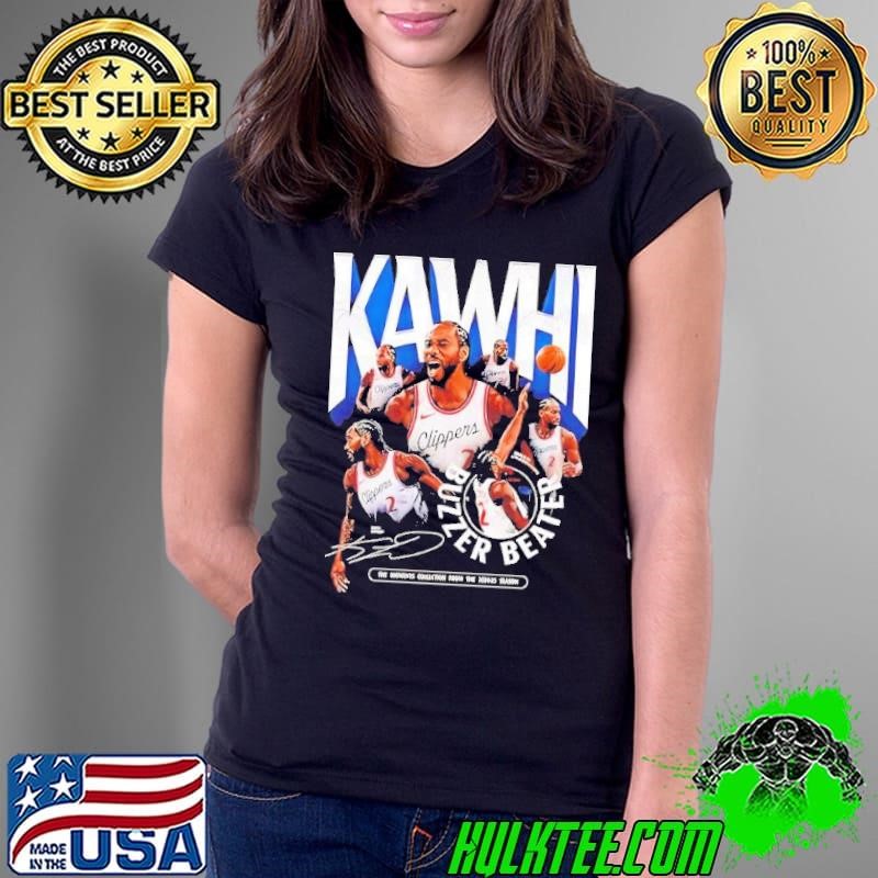 Kawhi Leonard Buzzer-beater Clippers Playoffs 2025 signature shirt