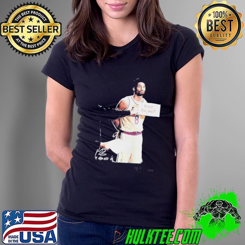 Kobe Bryant Mugshot-Style Lakers Vintage Ladies Tee