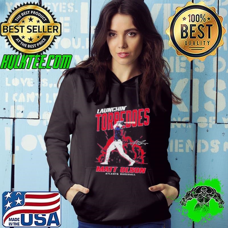 Launchin Torpedoes Matt Olson Atlanta Braves Hoodie