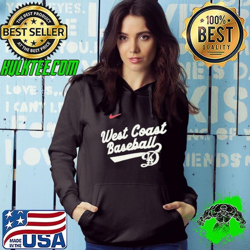Los Angeles Dodgers West coast baseball 2025 City Connect Hoodie