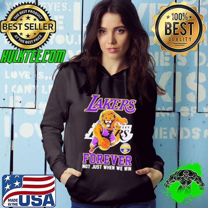 Los Angeles Lakers Forever Not Just When We Win Mascot Shirt