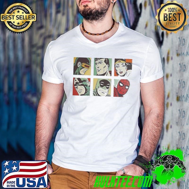 Marvel Comics Pop Art Painting Shirt