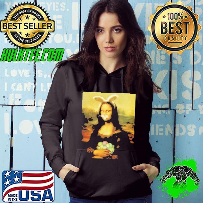 Mona Lisa The Easter Bunny shirt