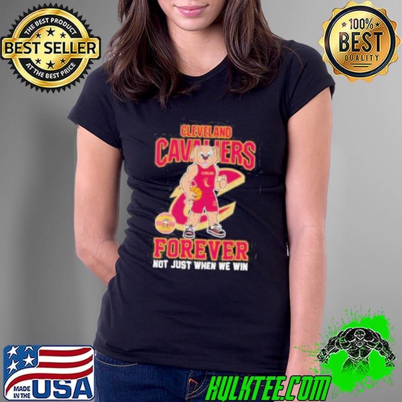 Moondog Cleveland Cavaliers forever not just when we win Ladies Tee
