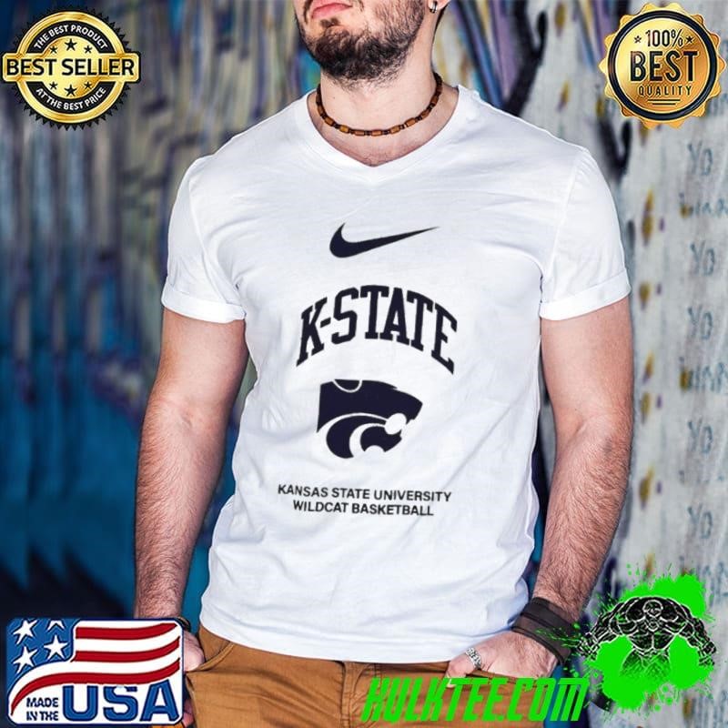 NK State x Nike Kansas State University Wildcat Basketball shirt