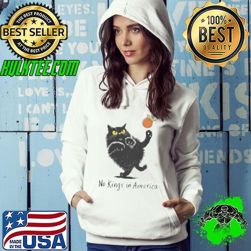 No Kings In America We The People Political Cat Shirt