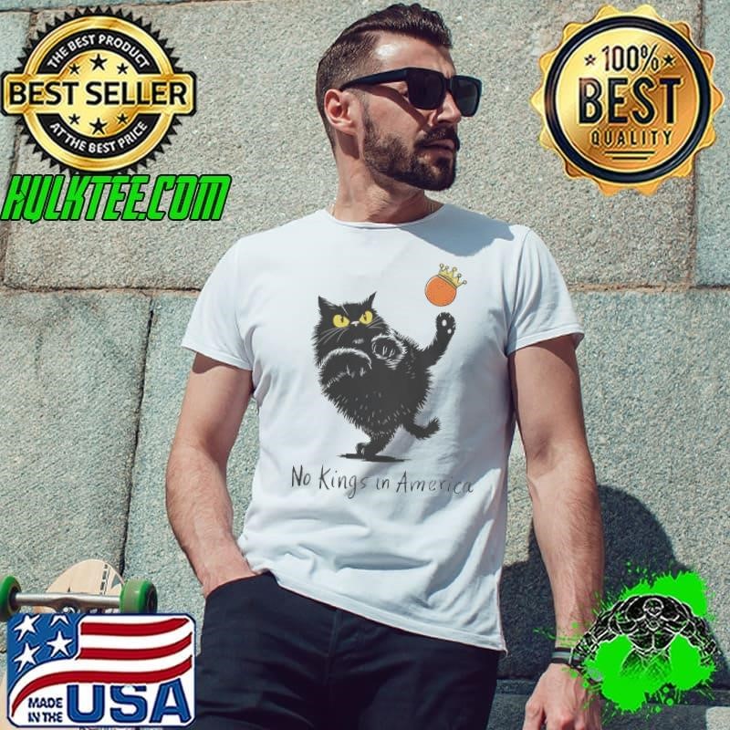 No Kings In America We The People Political Cat Unisex