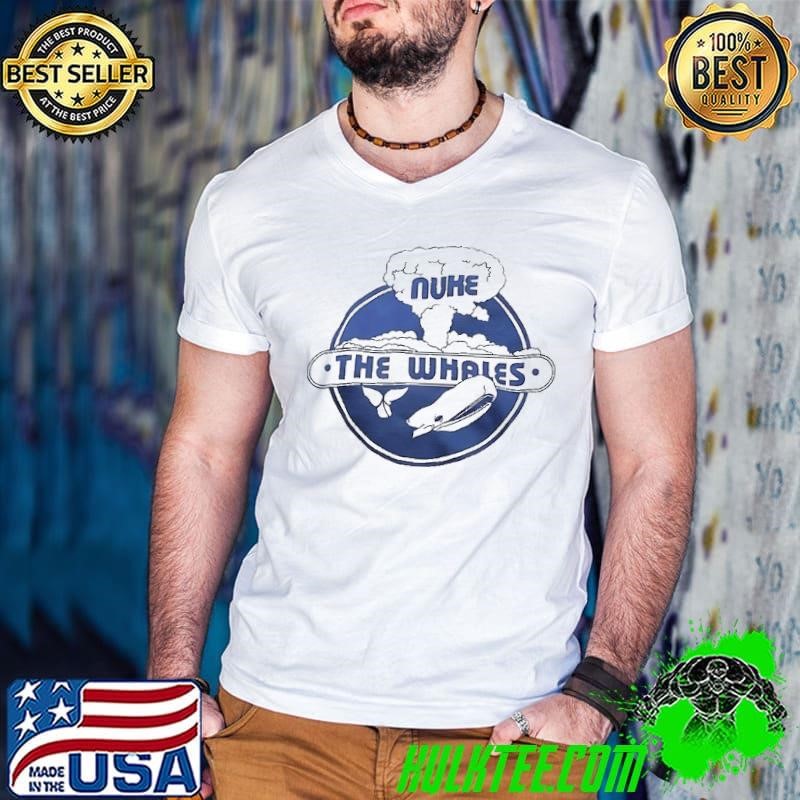 Nuke the whales Guys V Neck