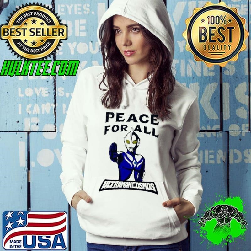 Peace for all Ultraman Cosmos Hoodie
