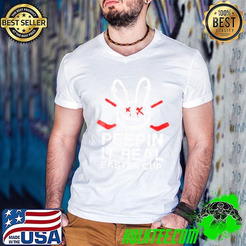 Peepin it real Easter Cup 2025 IIHF World Championship Guys V Neck
