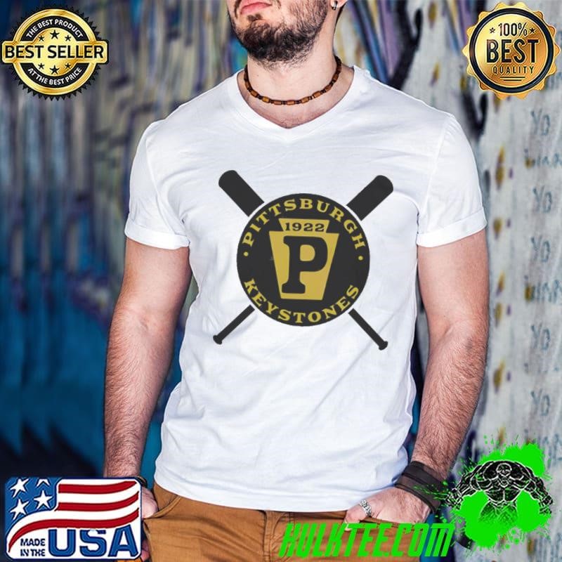 Pittsburgh Keystones Baseball 1922 Guys V Neck