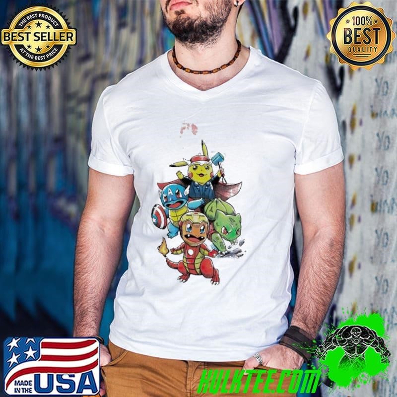 Pokengers Pokemon Avengers shirt