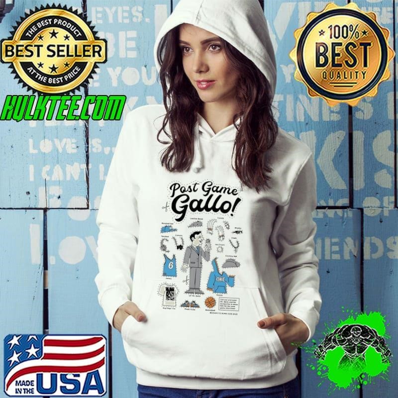 Post Game Gallo Oklahoma City Thunder shirt