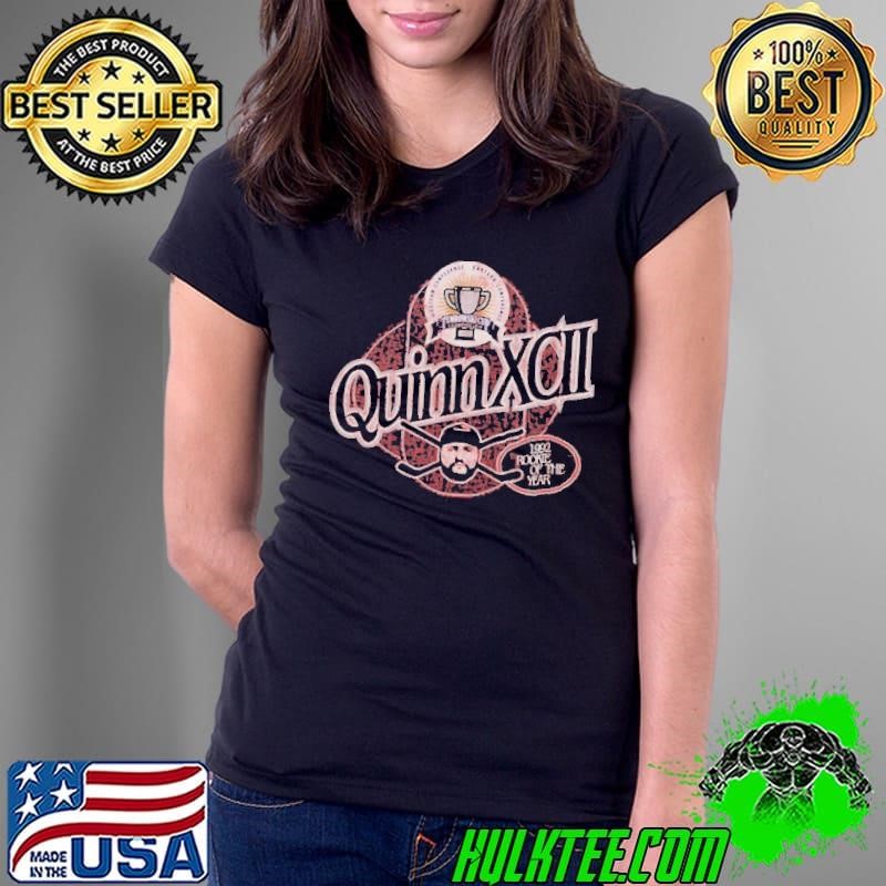 Quinn XCII Detroit’s Finest Hockey 1992 Rookie Of The Year Ladies Tee