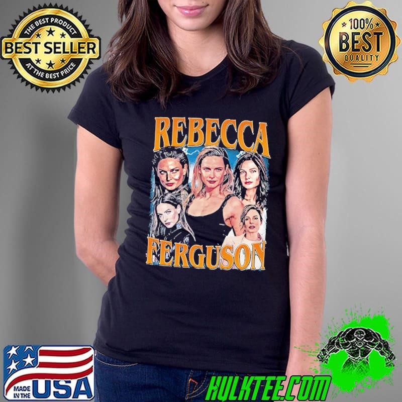 Rebecca Ferguson Swedish actress Vintage Jfeudal Ladies Tee