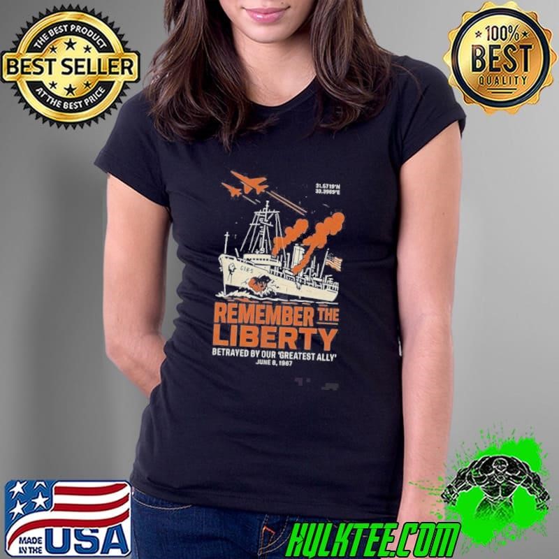 Remember The Liberty Betrayed By Our Greatest Ally Shirt
