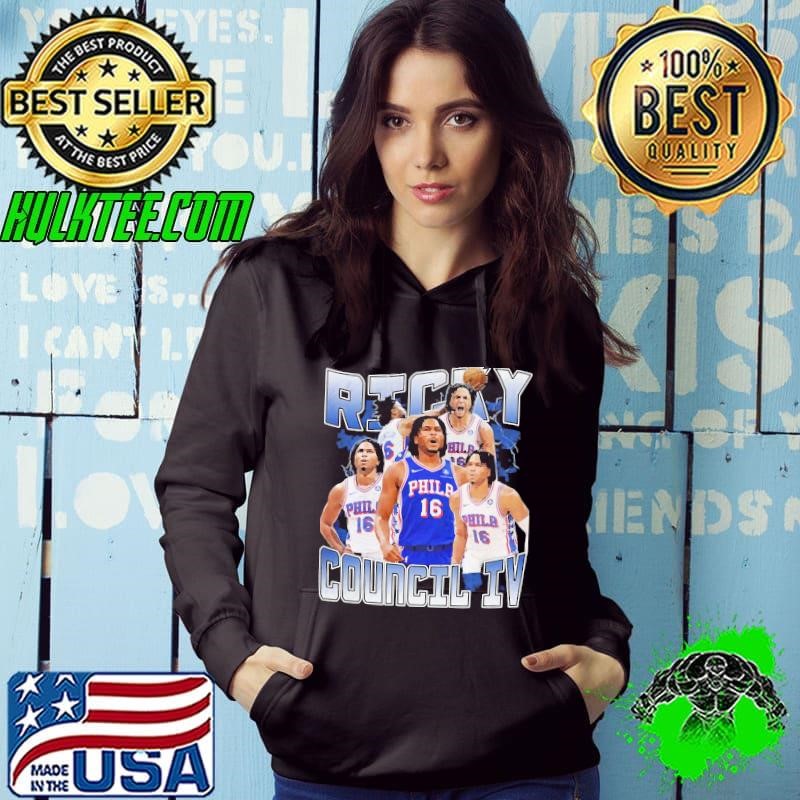 Ricky Council IV American professional basketball Philadelphia 76ers T-Shirt