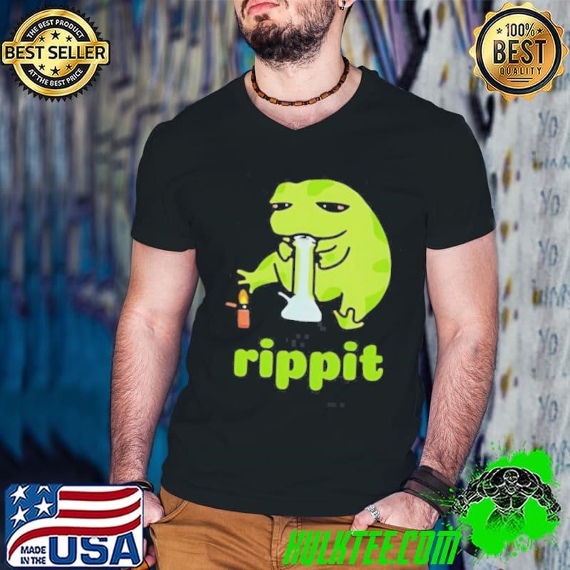 Rippit Stoner Frog Shirt