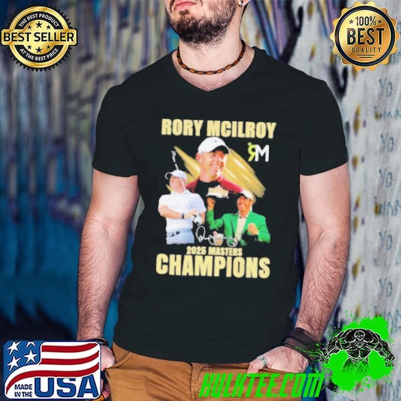Rory Mcilroy 2025 Masters Champions shirts