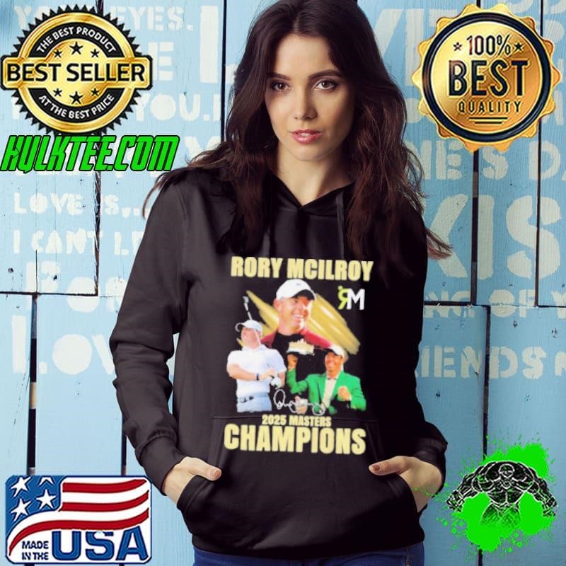 Rory Mcilroy 2025 Masters Champions shirts Hoodie
