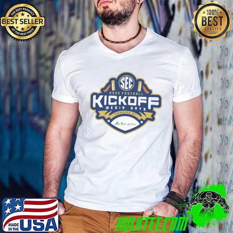 SEC 2025 Football Kickoff Media Days Presented By Regions Logo New Guys V Neck