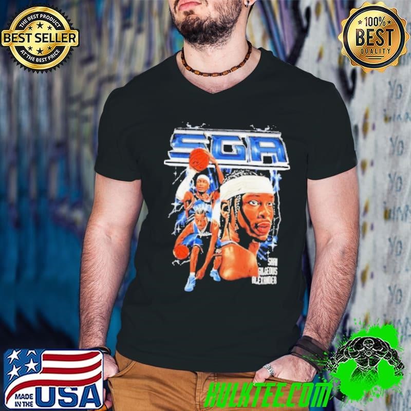 SGA Shai Gilgeous Alexander graphic Guys V Neck