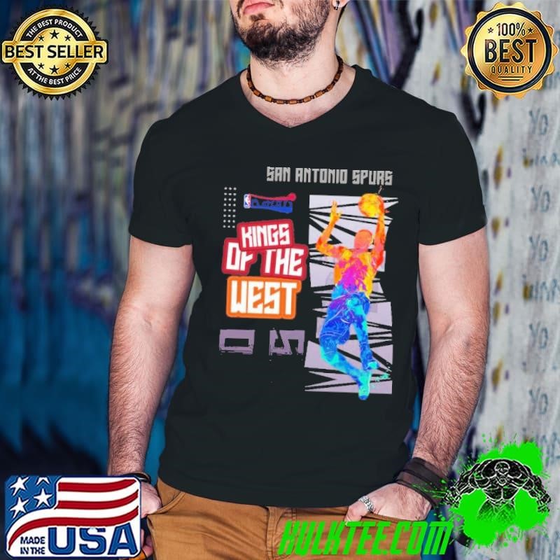 San Antonio Spurs Playoffs 2025 king of the West best team shirt