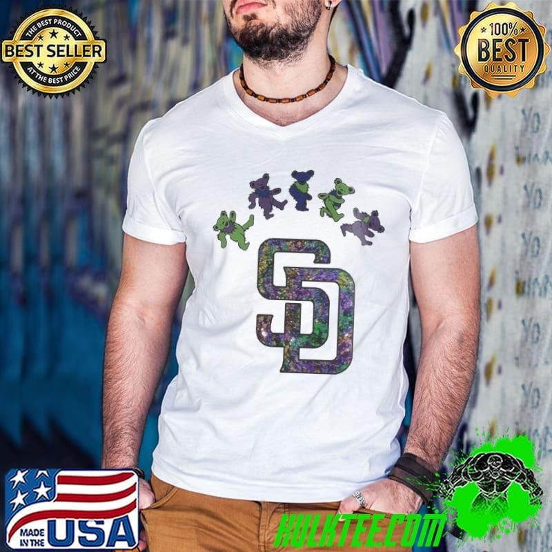 San Diego Padres Grateful Dead Night 2025 Shirt