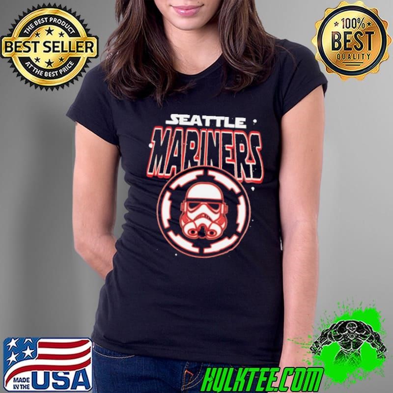 Seattle Mariners MLB x Star Wars Night 2025 Baseball Ladies Tee