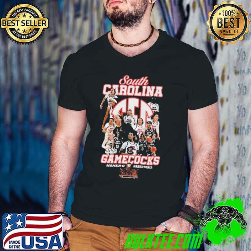 South Carolina Gamecocks 2025 women’s basketball sports shirt