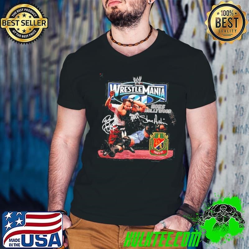 Stone Cold and Steve Austin Piper’s Pit Wrestlemania goes Hollywood shirt