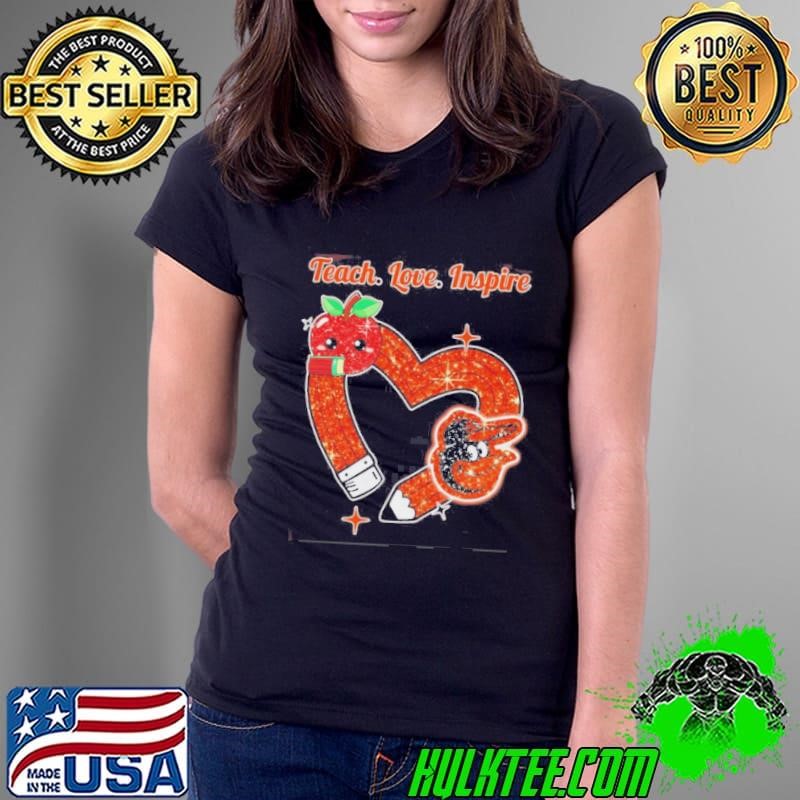 Teach Love Inspire Baltimore Orioles Ladies Tee