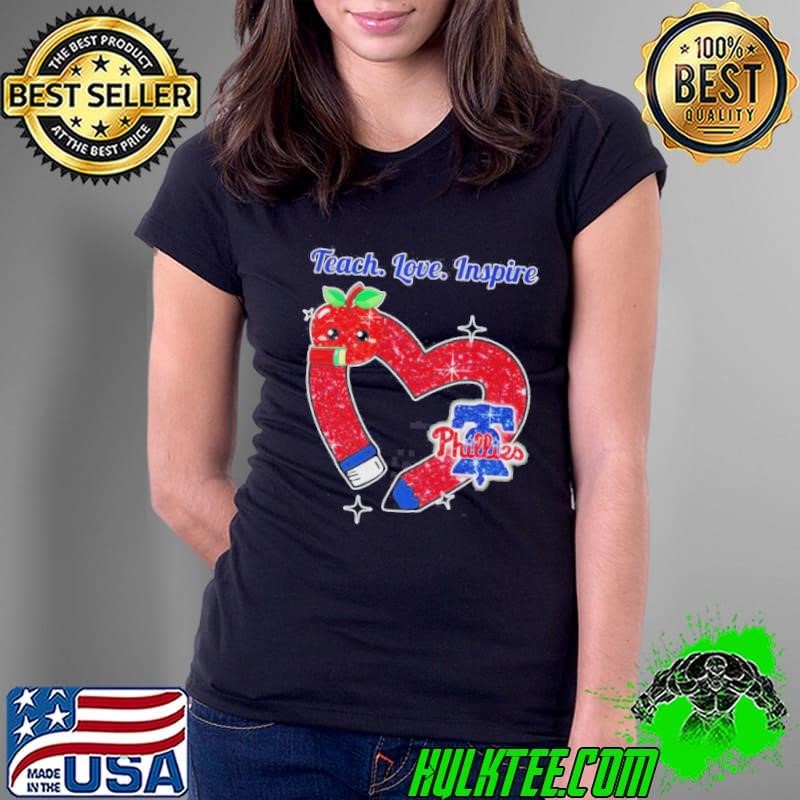 Teach Love Inspire Philadelphia Phillies Ladies Tee