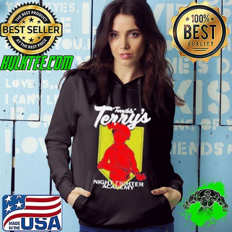 Terrible Terry night fighter academy cartoon Hoodie