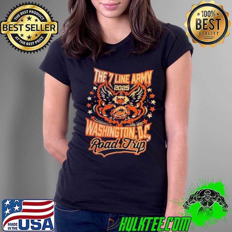 The 7 Line Army 2025 Washington DC road trip Ladies Tee