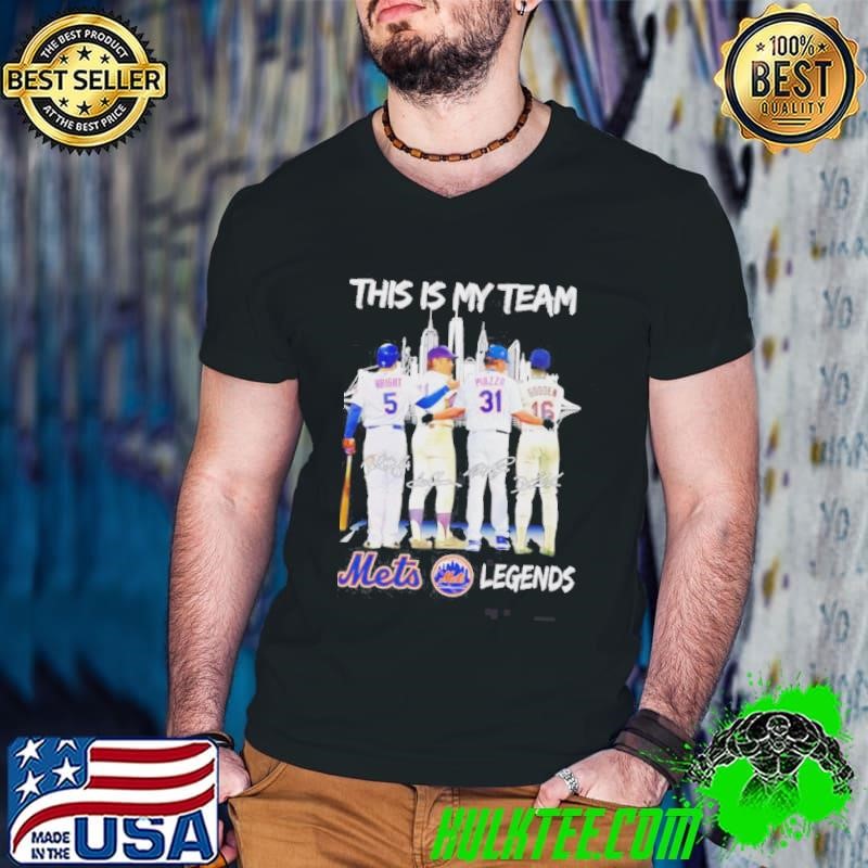 This Is My Team Mets Legends Signature Guys V Neck