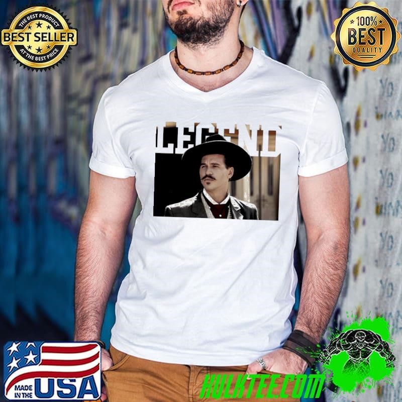 Tombstone Doc Holliday fictional character legend Guys V Neck