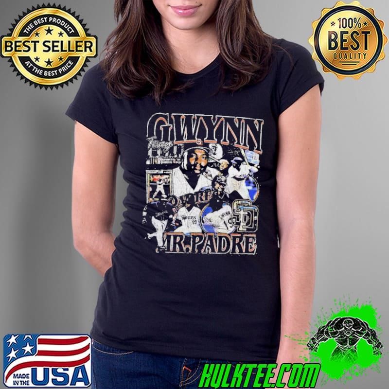 Tony Gwynn American professional baseball right fielder Ladies Tee